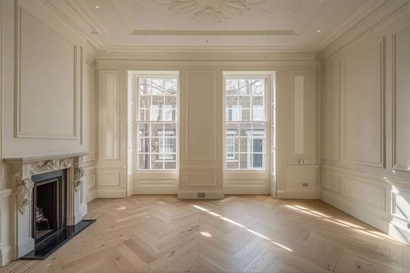 Preserving Georgian Paneling and Timber Flooring