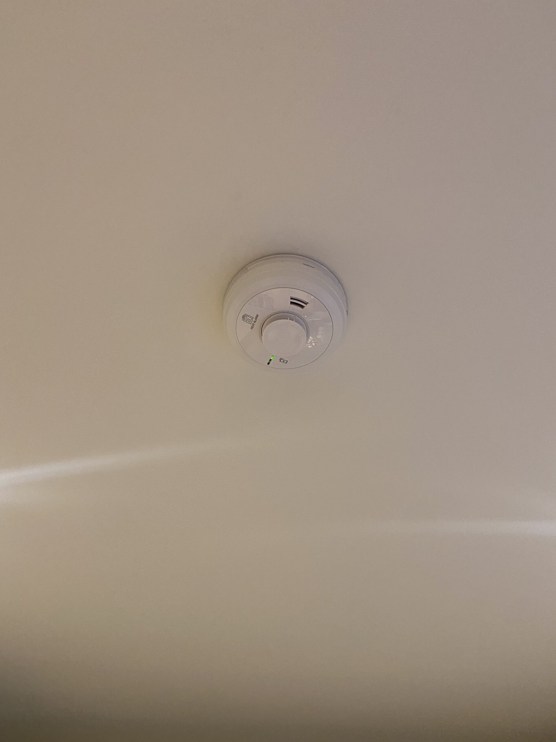 Smoke Alarm installed by our electrician in Chiswick