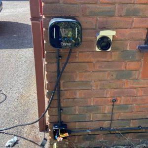 Home EV charger installation completed by SMR Group electricians in Chiswick